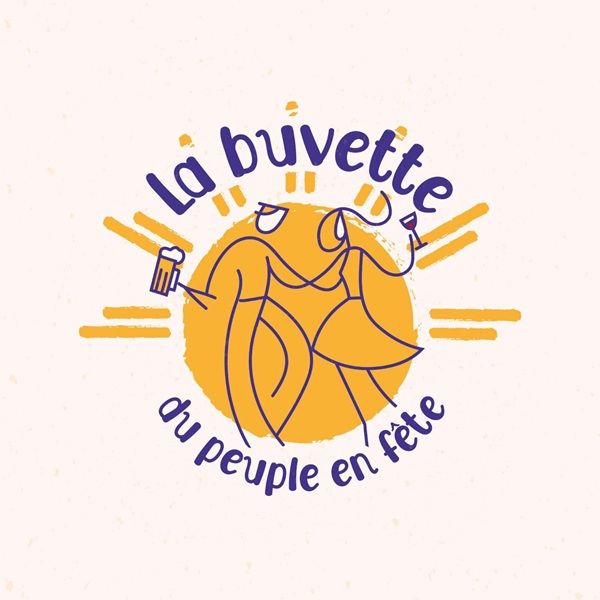 La buvette du peuple en fête - Douëra